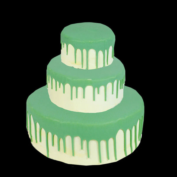 Afbeelding van Dripcake taart - groen