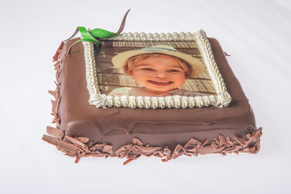 Afbeelding van Foto Chocolade taart
