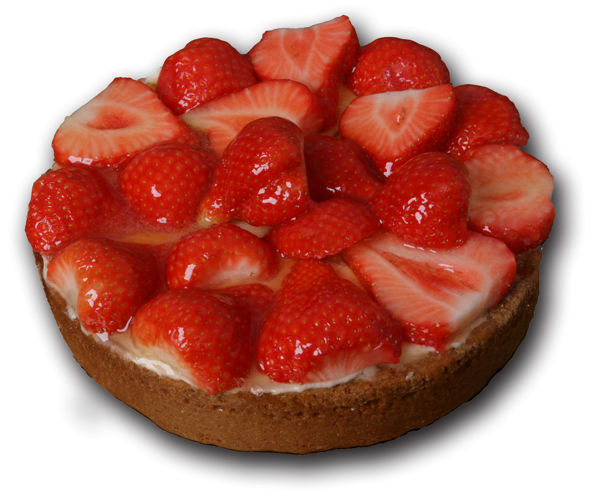Afbeelding van Aardbeien taartje