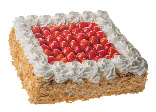 Afbeelding van Aardbeien taart