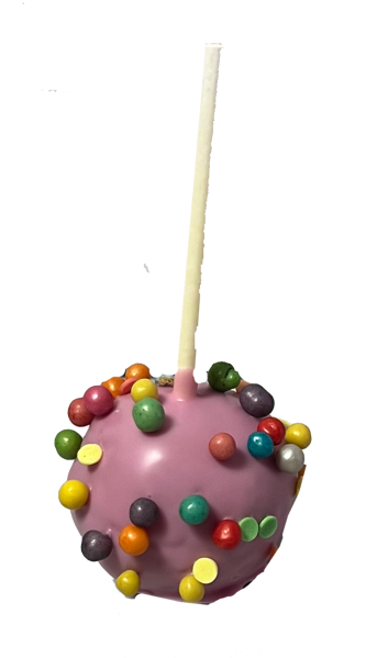 Afbeelding van Cake lolly's 4 stuks roze