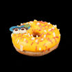 Afbeelding van Pieten donut geel p.st.