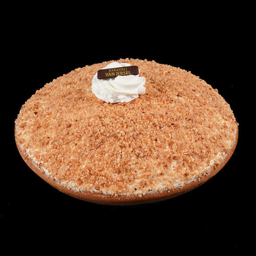 Afbeelding van Nougatine room vlaai 8 personen