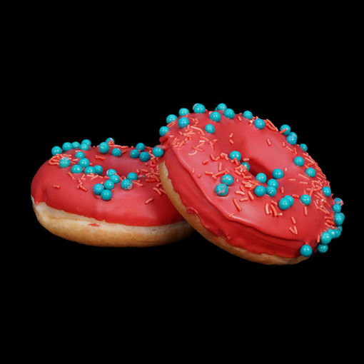 Afbeelding van Donut Paw Patrol rood 8 stuks