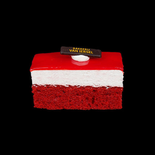 Afbeelding van Red Velvet gebakje 2 stuks - 100% plantaardig