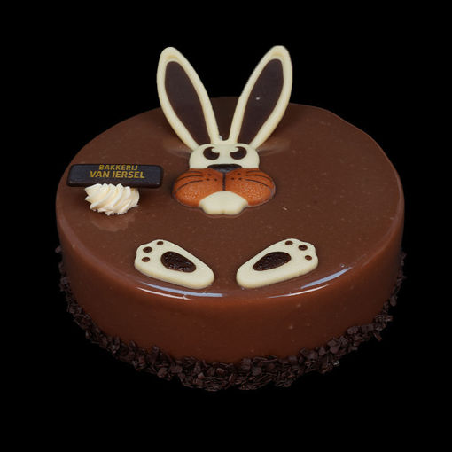 Afbeelding van Paashaas taartje 6-8 personen per stuk