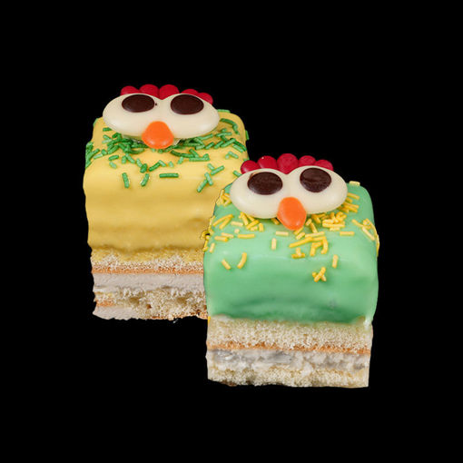 Afbeelding van Paas petit four 4 stuks assorti