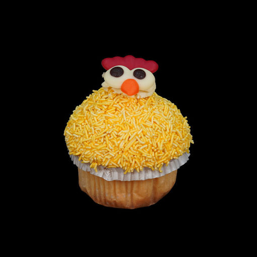 Afbeelding van Paas muffin geel 2 stuks