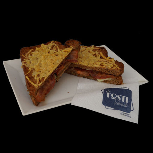 Afbeelding van Tosti - Mozzarella bacon tosti